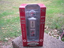 SKYCHIEF COIN BANK GAS PUMP GLOBES GASOLINE OIL STATION