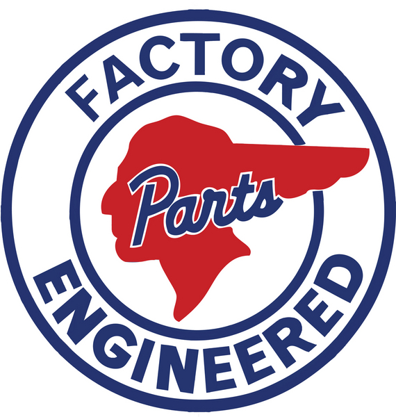 PONTIAC FACTORY ENGINEERED HEAVY ROUND SIGN 12