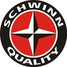 SCHWINN QUALITY HEAVY ROUND STEEL SIGN NEW