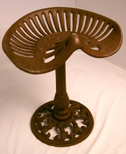 WALTER A. WOOD CAST IRON TRACTOR SEAT STAND