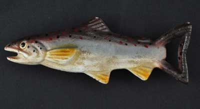 SALMON FISH BOTTLE OPENER CAST IRON