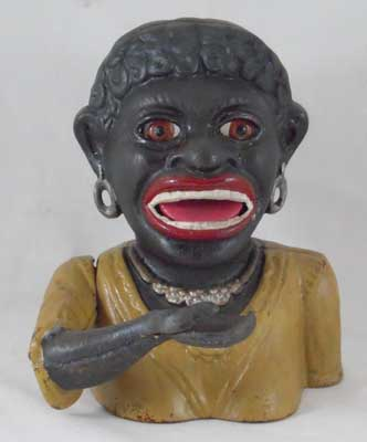 DIANA MECHANICAL BANK CAST IRON