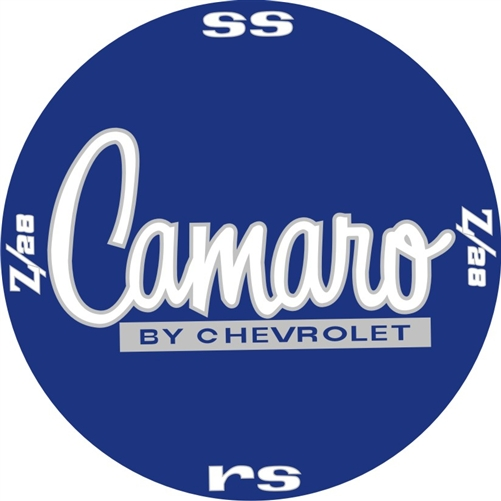 CAMARO CHEVROLET HEAVY METAL SIGN 25.5
