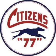 CITIZENS 77 HEAVY ROUND STEEL SIGN 25.5 INCH