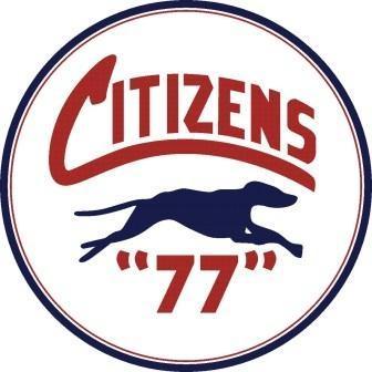 CITIZENS 77 HEAVY ROUND STEEL SIGN 25.5 INCH