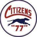 CITIZENS 77 HEAVY ROUND STEEL SIGN 25.5 INCH