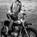 HONDA MOTORCYCLE JOHN WAYNE HEAVY METAL SIGN