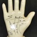 PORCELAIN SMALL HAND STRAIGHT FINGERS
