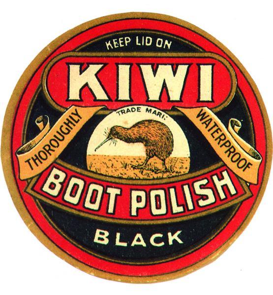 KIWI SHOE POLISH METAL SIGN 12