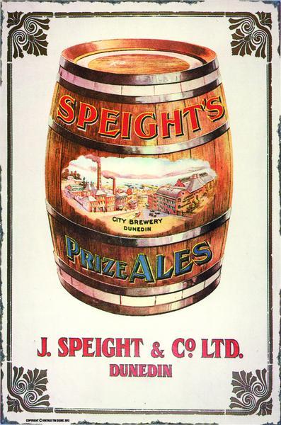 SPEIGHT'S PRIZE ALES HEAVY METAL SIGN S