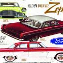 FORD ZEPHYR HEAVY METAL RECTANGLE SIGN Z