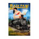 RAILFAN HEAVY METAL SIGN 36 INCH STEEL SIGN CAFE RESTAURANT HOME DECOR