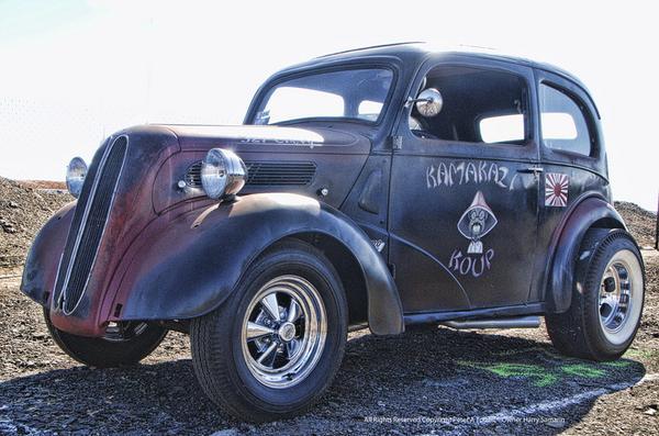 KAMIKAZE COUPE HEAVY METAL SIGN
