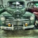 SUPER EIGHT DELUXE LATE 40'S FORD STEEL SIGN