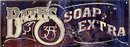 BATHS 35 CENTS SOAP EXTRA TIN SIGN RETRO HOME SIGNS B