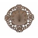 CAST IRON BUTTERFLY SUNDIAL RUSTIC