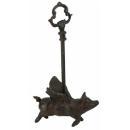 FLYING PIG DOOR PORTER CAST IRON
