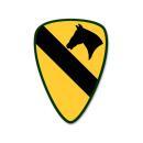1ST CAVALARY HEAVY METAL SIGN