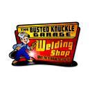 WELDING BUSTED KNUCKLE GARAGE HEAVY METAL SIGN