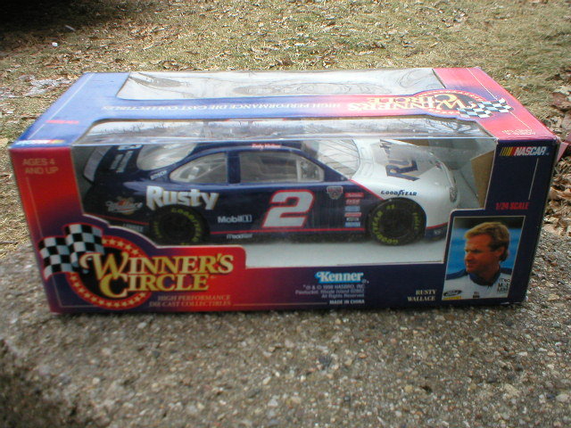 RUSTY WALLACE 1:24 WINNERS CIRCLE CAR