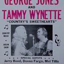 GEORGE JONES TAMMY WYNETTE POSTER knoxville tenn 1973 heavy paper CARDSTOCK