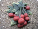 CHERRIES DOORKNOCKER CAST IRON