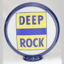 DEEP ROCK GAS PUMP GLOBE GASOLINE FILLING STATION