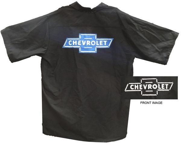 CHEVROLET BOWTIE LOGO SCREEN PRINTED WORKSHIRT