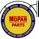 MOPAR DOUBLE SIDED BRACKET HANGING SIGN 18