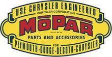 MOPAR DIECUT HEAVY METAL SIGN RED BLACK YELLOW 18