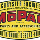 MOPAR DIECUT HEAVY METAL SIGN RED BLACK YELLOW 18
