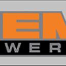 HEMI LOGO HEAVY METAL SIGN ORANGE BLACK 30