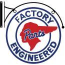 FACTORY ENGINEERED DOUBLE SIDED BRACKET SIGN