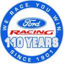 FORD RACING 100 YEARS HEAVY METAL SIGN
