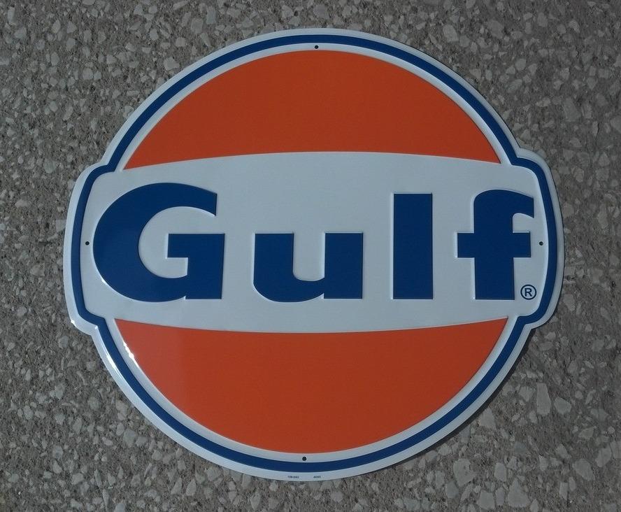 GULF OIL GASOLINE 60'S ERA STYLE 24