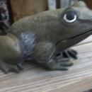 BROWN FROG HEAVY CAST IRON