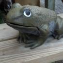 BROWN FROG HEAVY CAST IRON