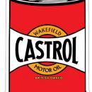 CASTROL MOTOR OIL CAN HEAVY METAL SIGN
