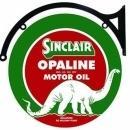 SINCLAIR OPALINE MOTOR OIL DOUBLE SIDED 22