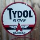 LARGE TYDOL GASOLINE TIN SIGN METAL ADV SIGNS