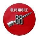 OLDSMOBILE 88 GENERAL MOTORS ROUND METAL SIGN 14