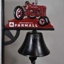 FARMALL BELL CAST IRON WALL MOUNT HOME GARDEN DECOR
