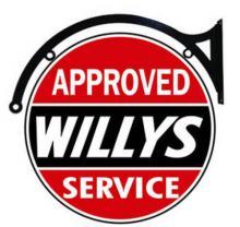 WILLYS APPROVED SERVICE DOUBLE SIDED 22