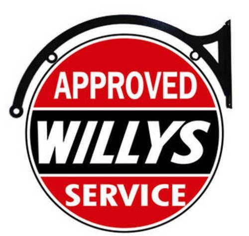 WILLYS APPROVED SERVICE DOUBLE SIDED 22