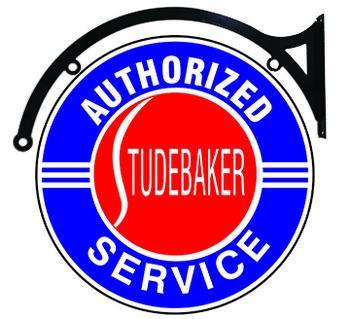 STUDEBAKER AUTHORIZED SERVICE DOUBLE SIDED 22