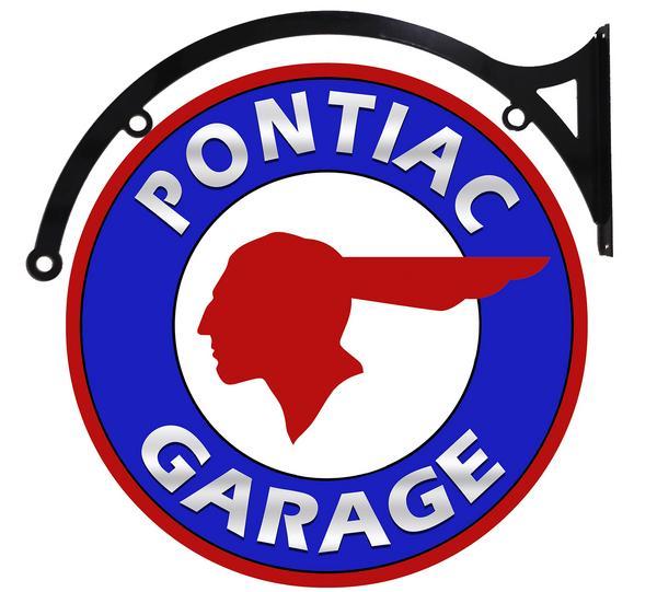PONTIAC GARAGE DOUBLE SIDED 22