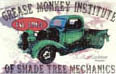 GREASE MONKEY INSTITUTE TIN SIGN