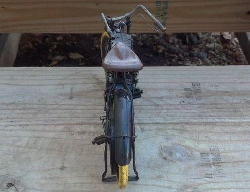OLD TOY METAL MOTORCYCLE LIVE TO RIDE 1906