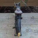 OLD TOY METAL MOTORCYCLE LIVE TO RIDE 1906
