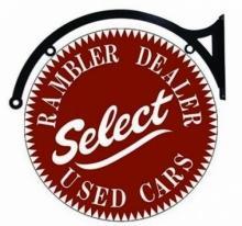 Rambler Dealer Select Used Cars Double Sided 22